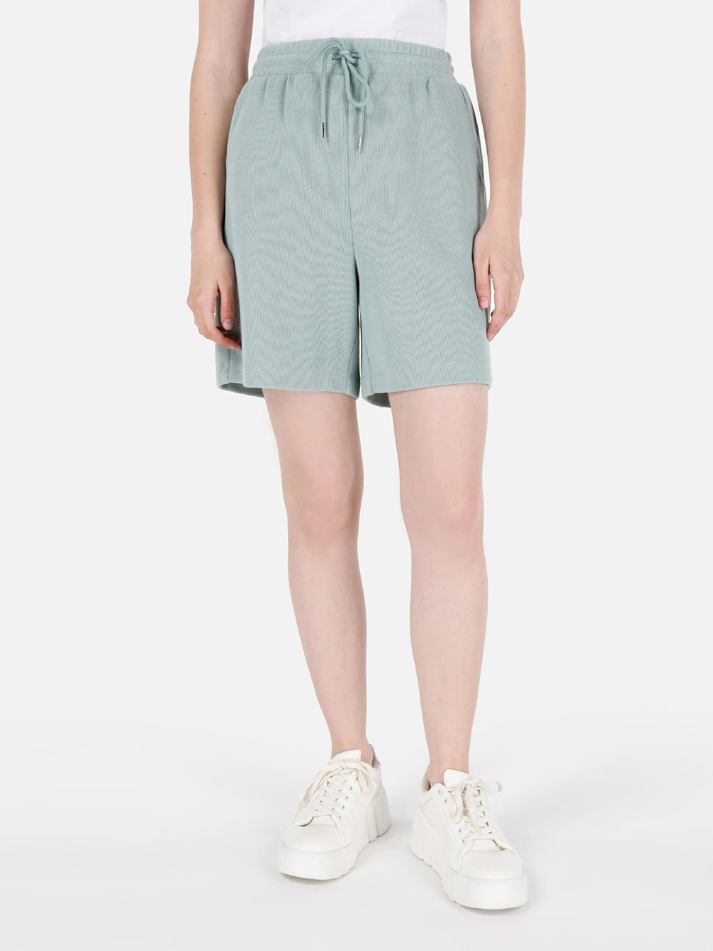 ÖRME KADIN ŞORT Regular Fit