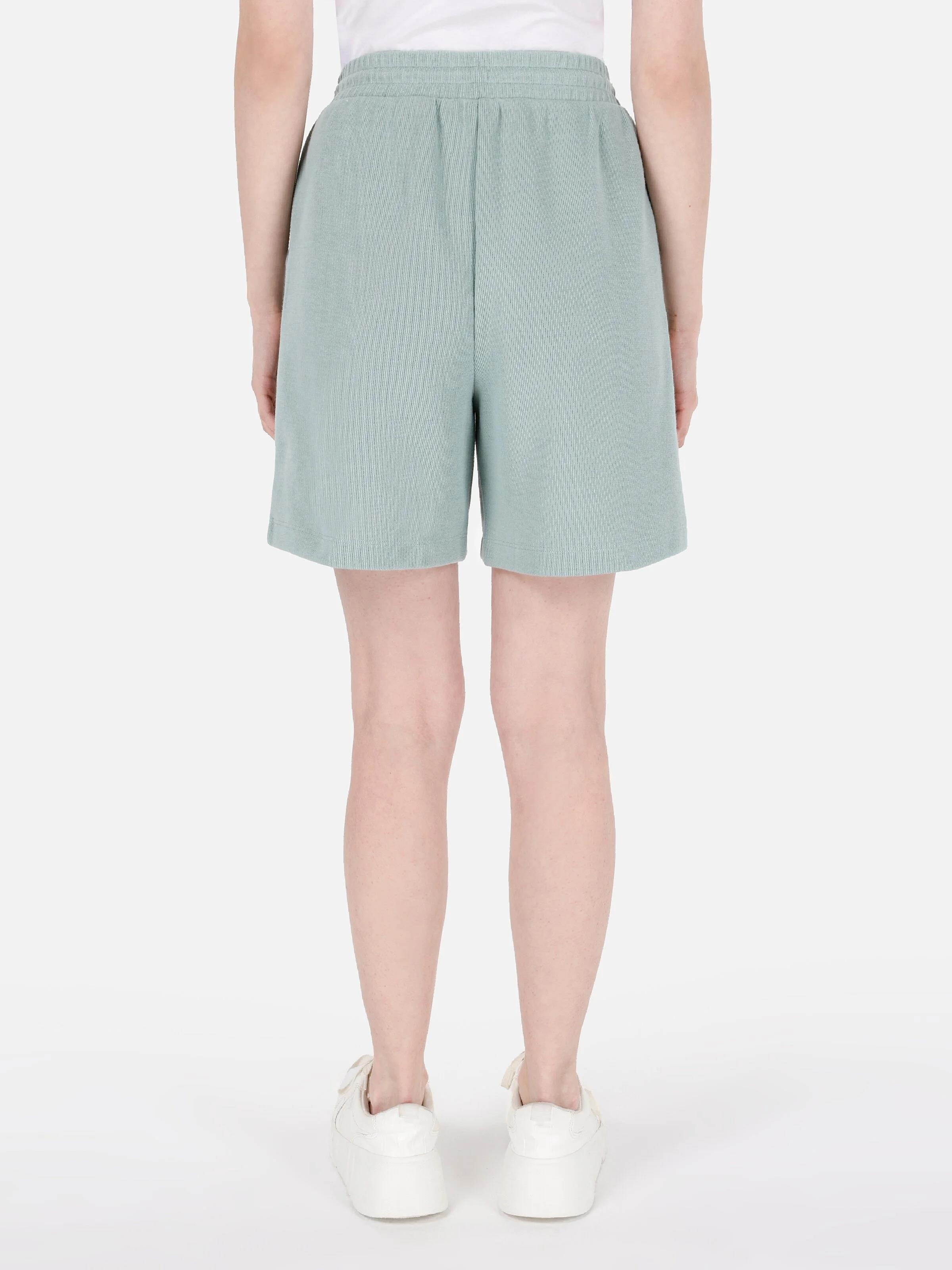 ÖRME KADIN ŞORT Regular Fit