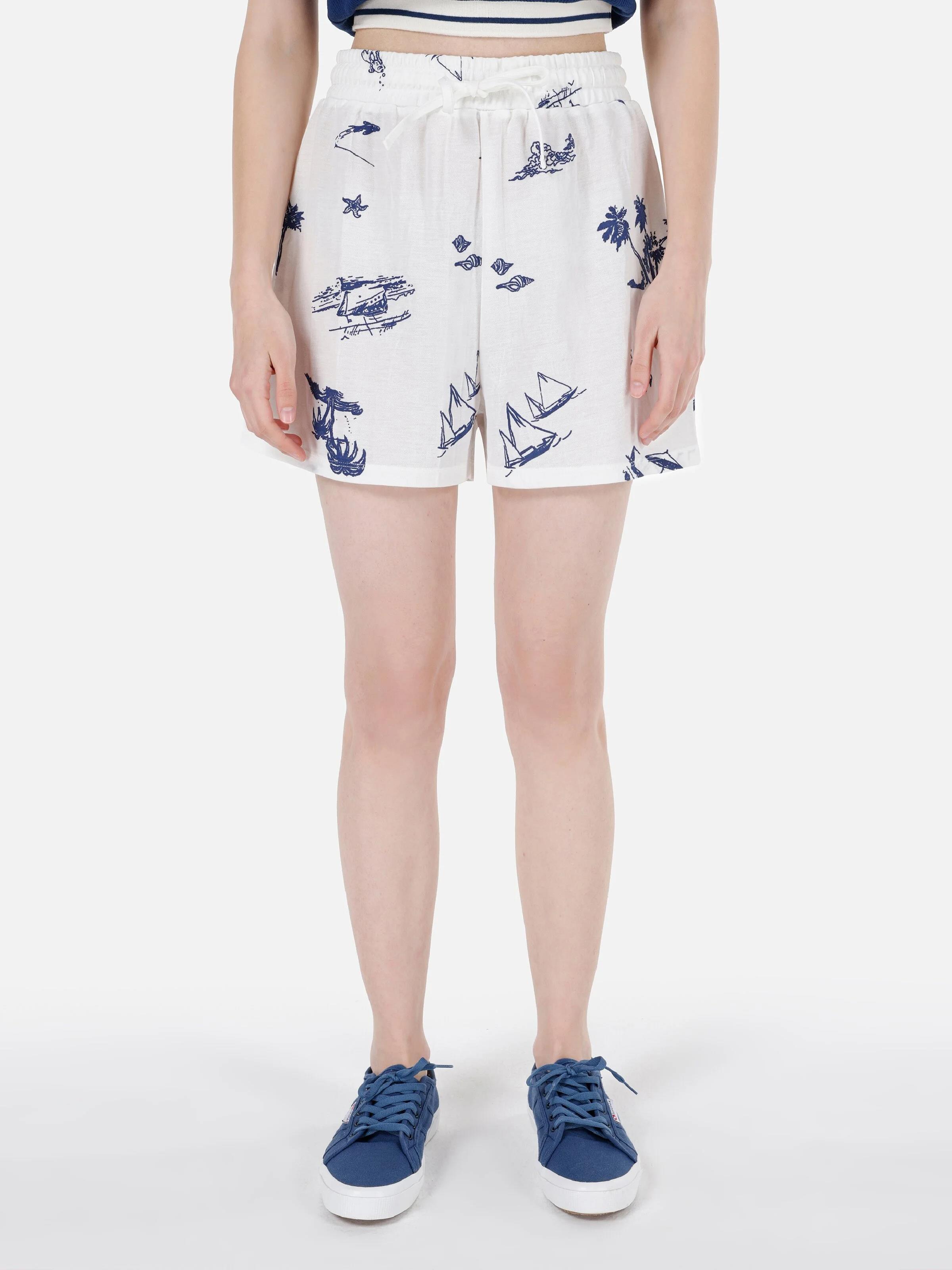 ÖRME KADIN ŞORT Regular Fit