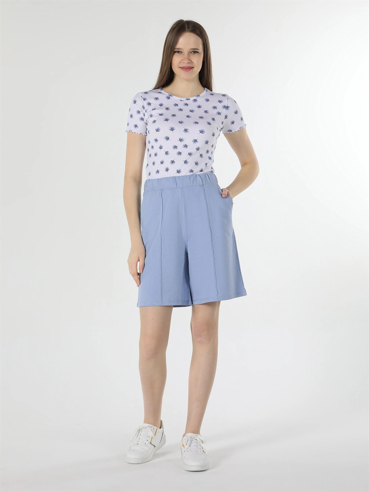ÖRME KADIN ŞORT Regular Fit