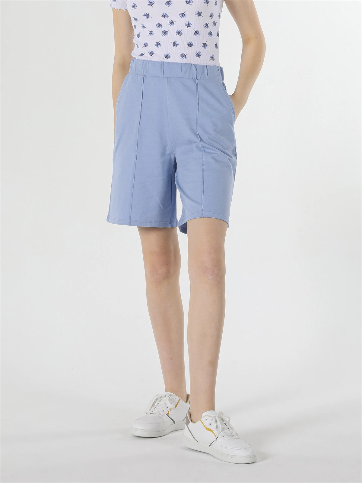 ÖRME KADIN ŞORT Regular Fit