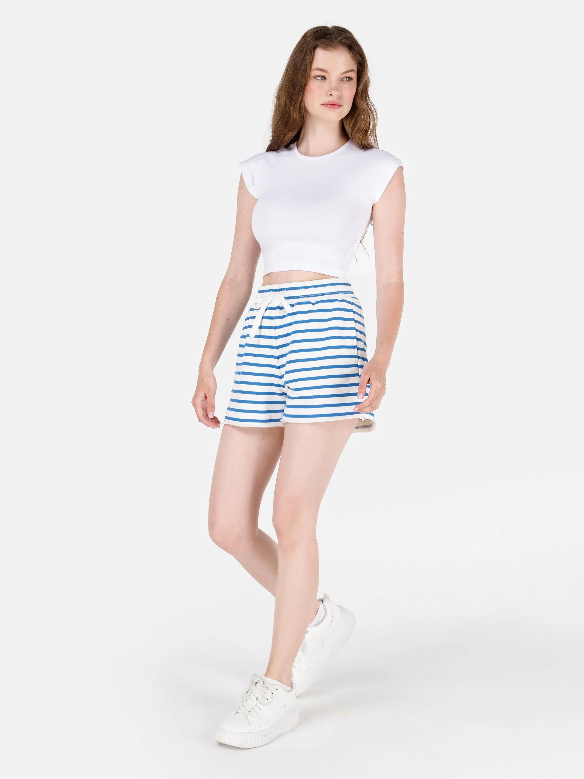 ÖRME KADIN ŞORT Regular Fit