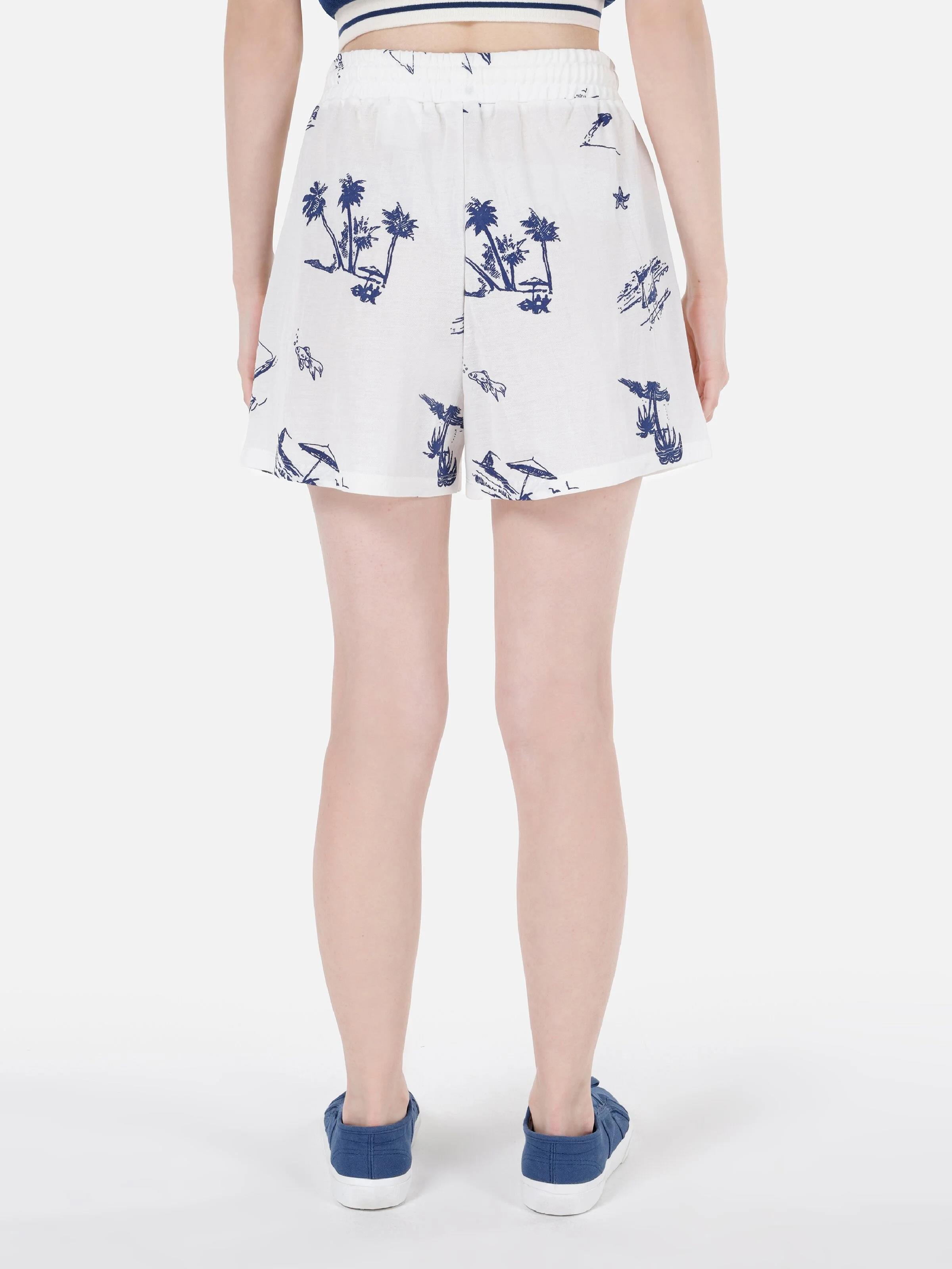 ÖRME KADIN ŞORT Regular Fit