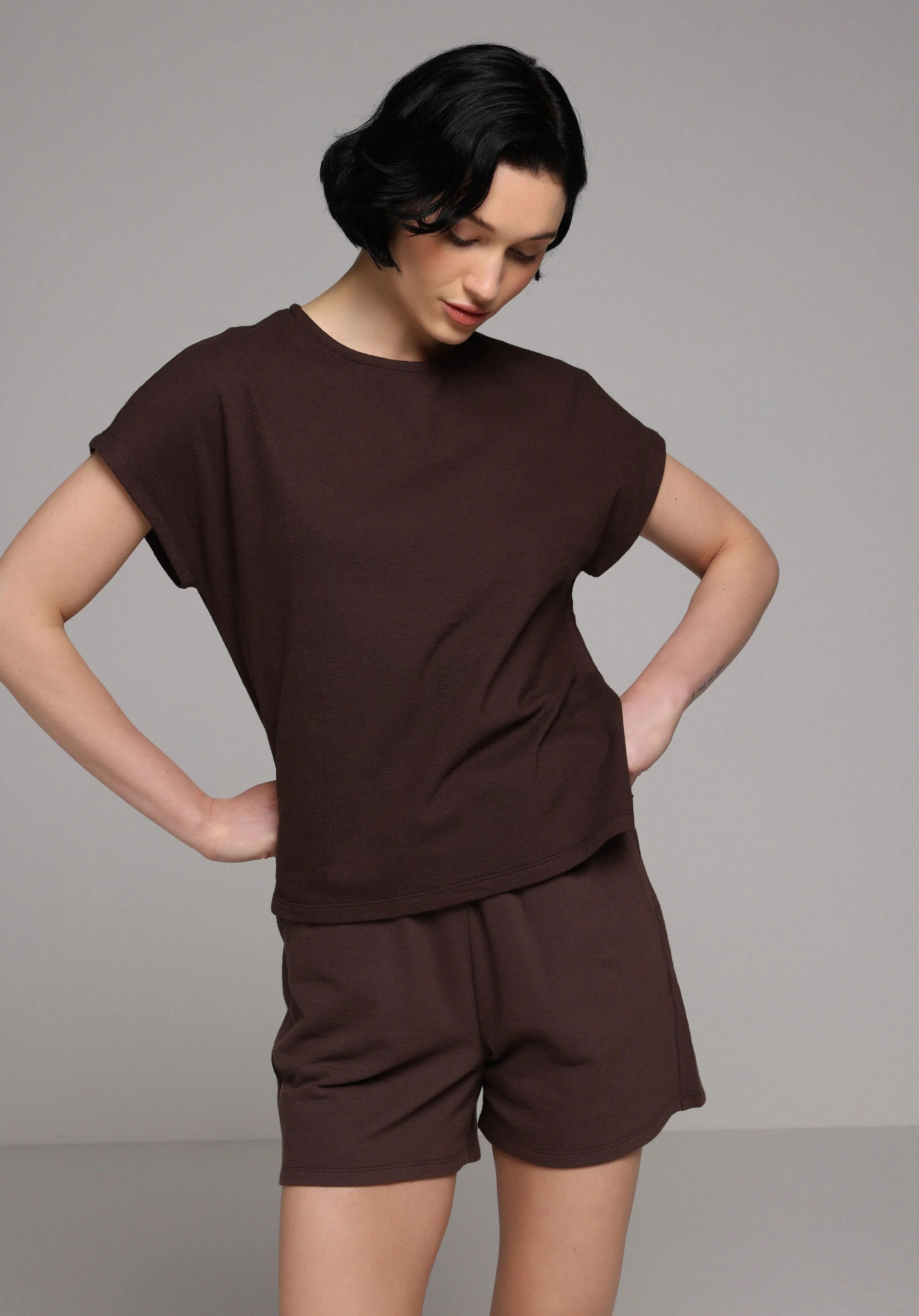 ÖRME KADIN ŞORT Regular Fit