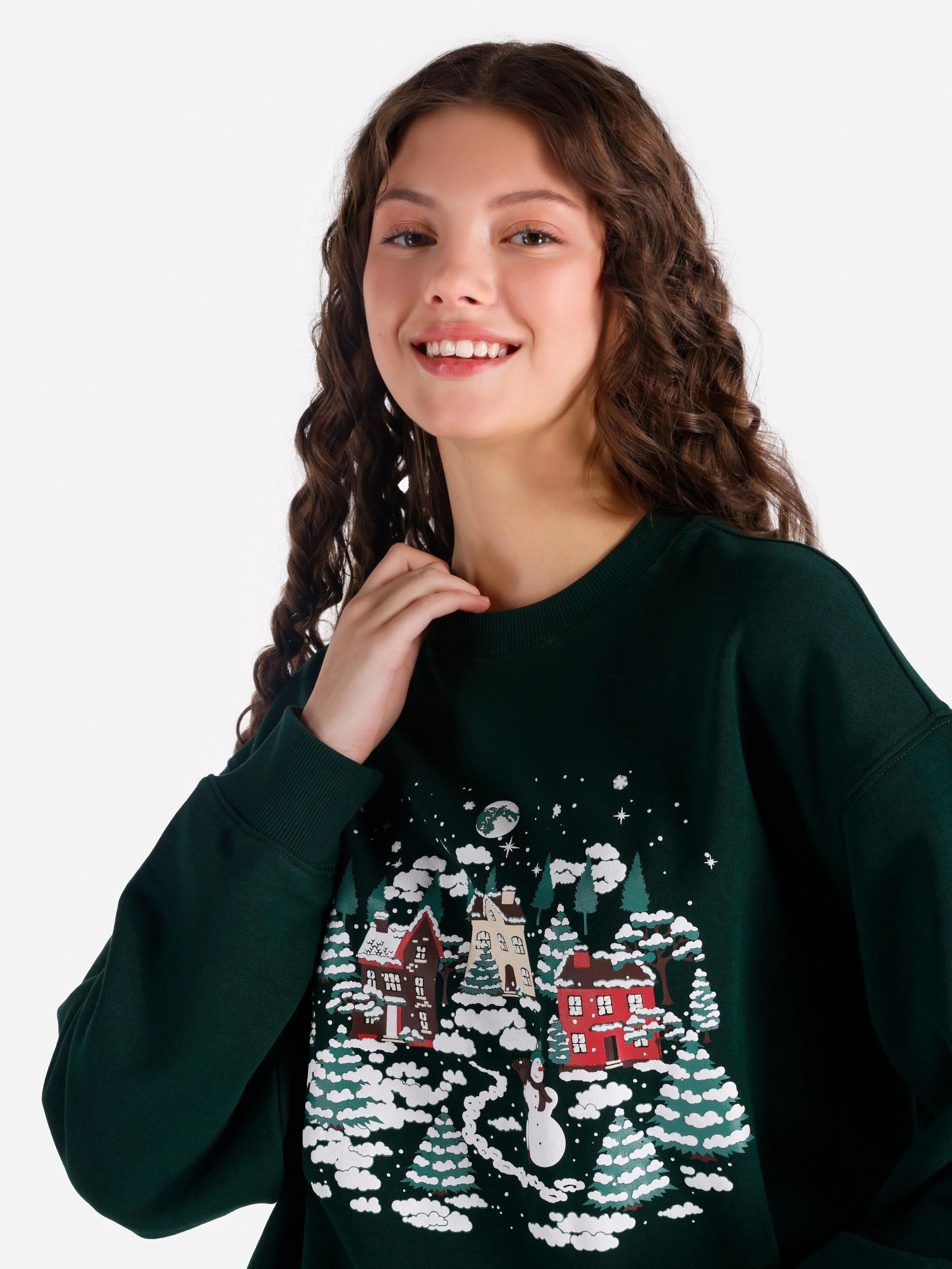 ÖRME KADIN SWEATSHIRT  Comfort Fit