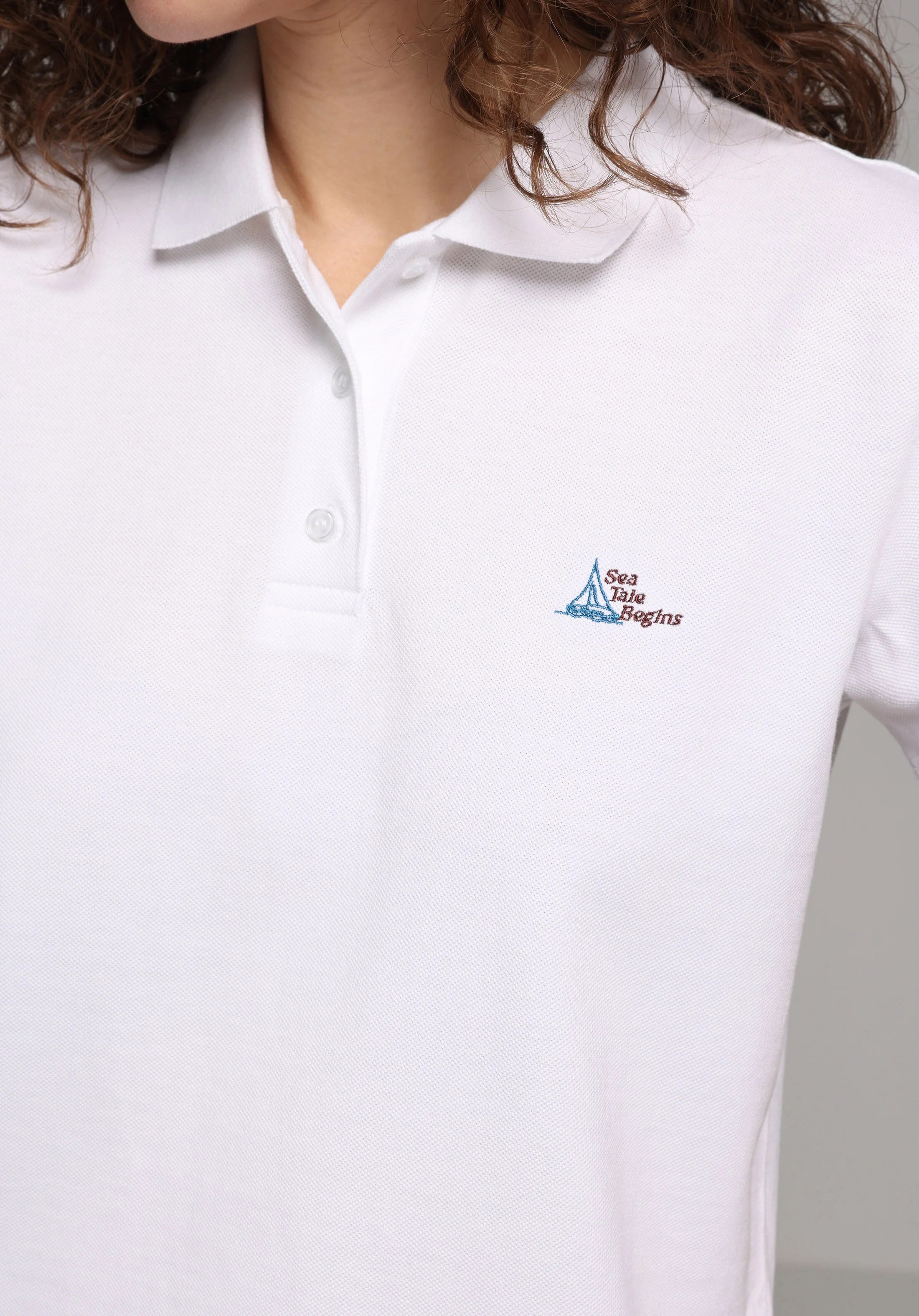 ÖRME KADIN YAKALI KISA KOL T-SHIRT Regular Fit