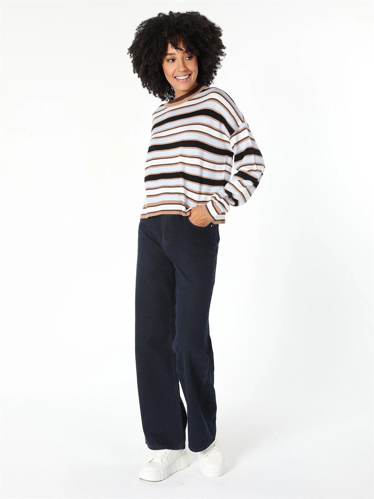 TRIKO KADIN KAZAK Regular Fit