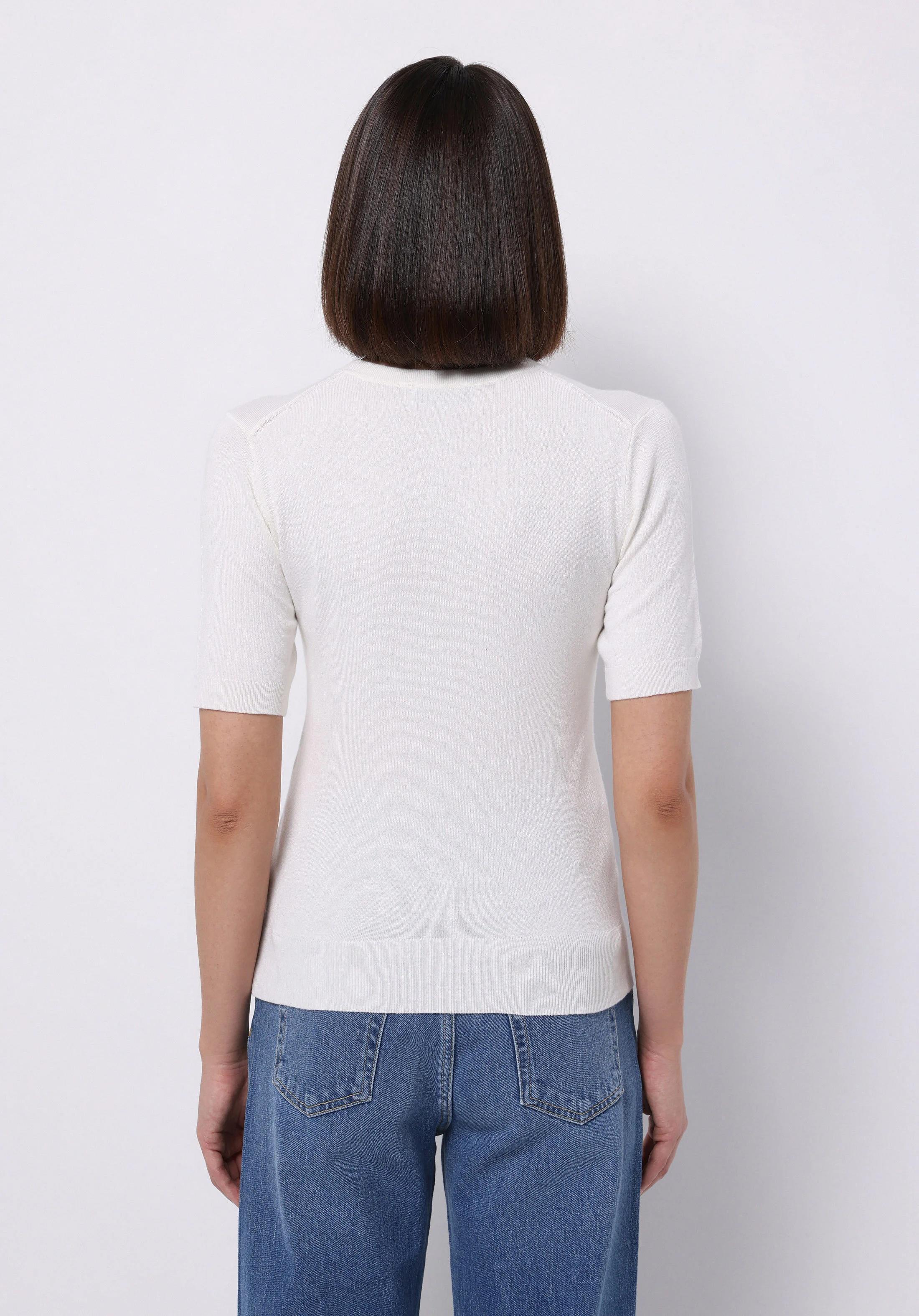 TRIKO KADIN KISA KOL KAZAK Slim Fit