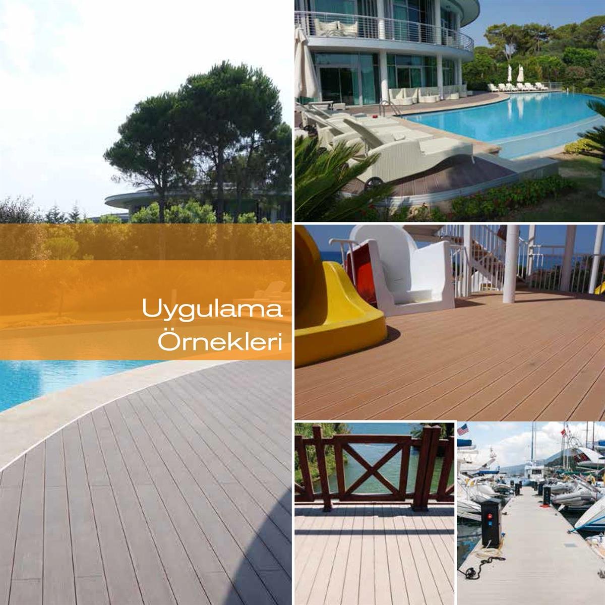 140mm Zemin Kaplama Gri