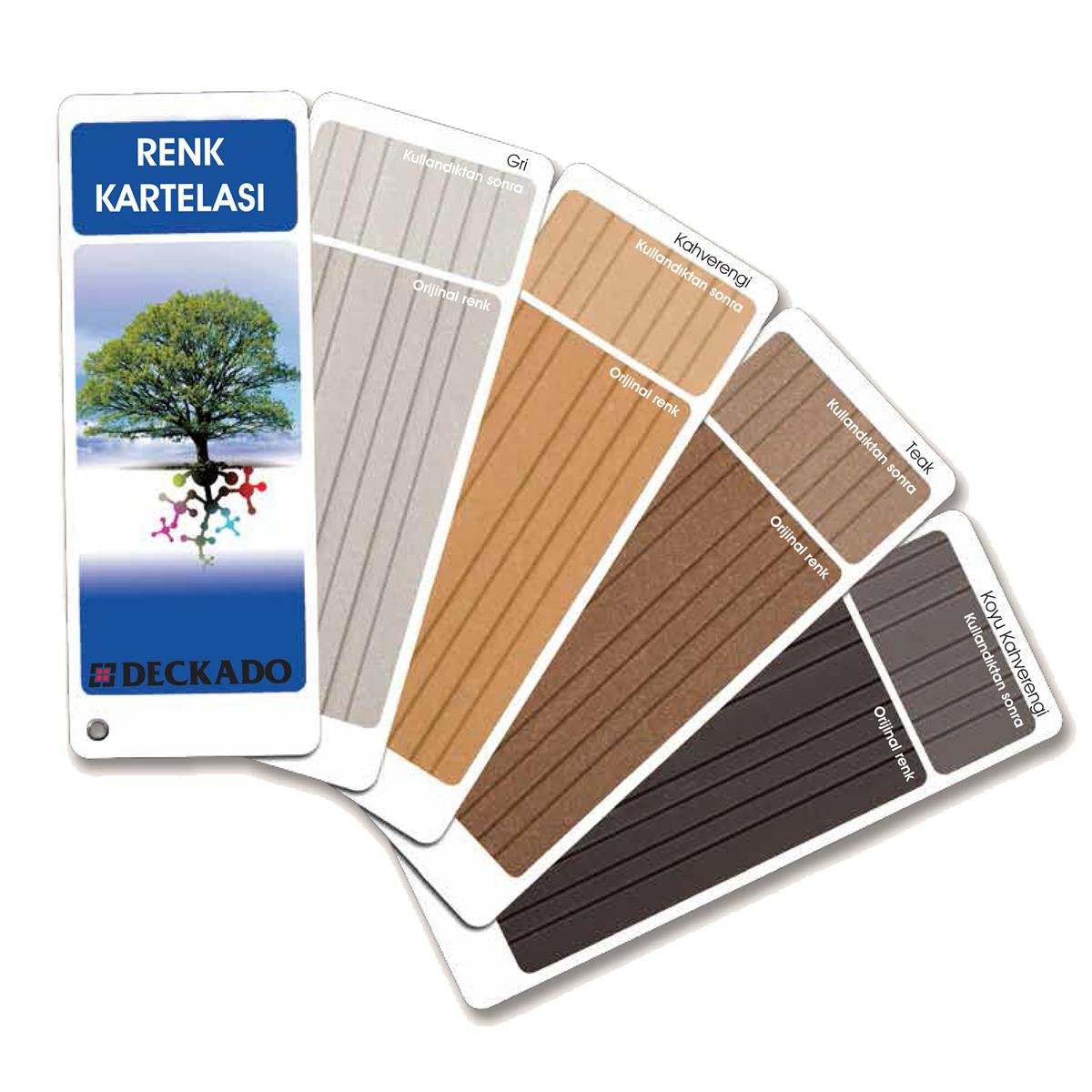 140mm Zemin Kaplama Kahverengi