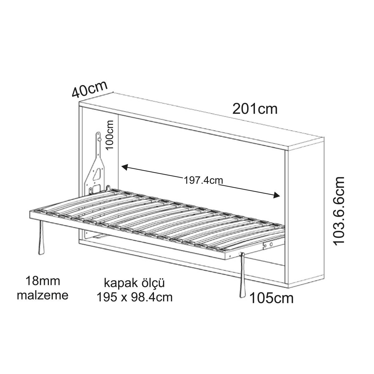 Yatay ve Dİkey Mekanizmalı Yatak