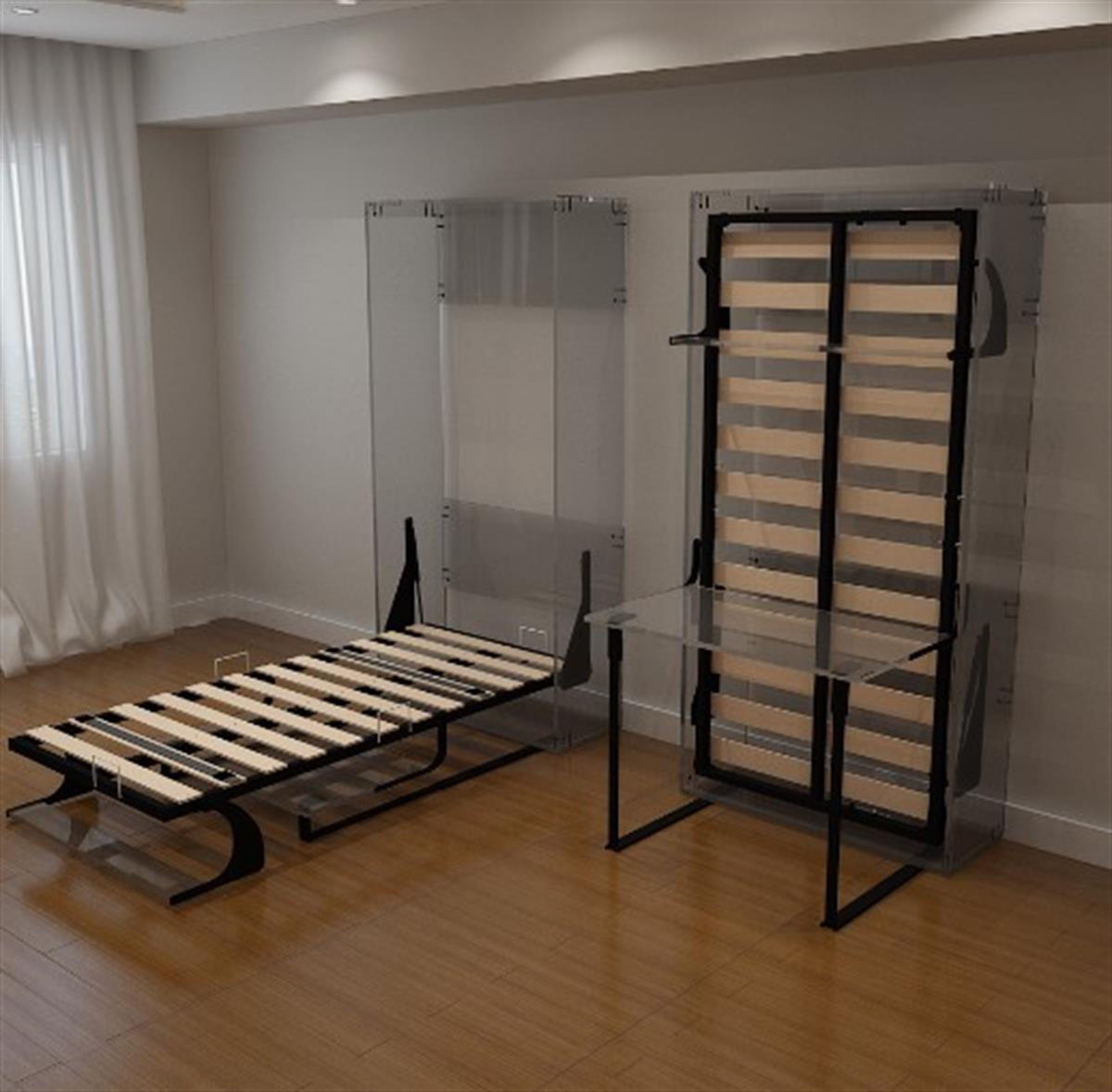 90X190cm DİK AÇILIR SOMYALI MASALI MEKANİZMA