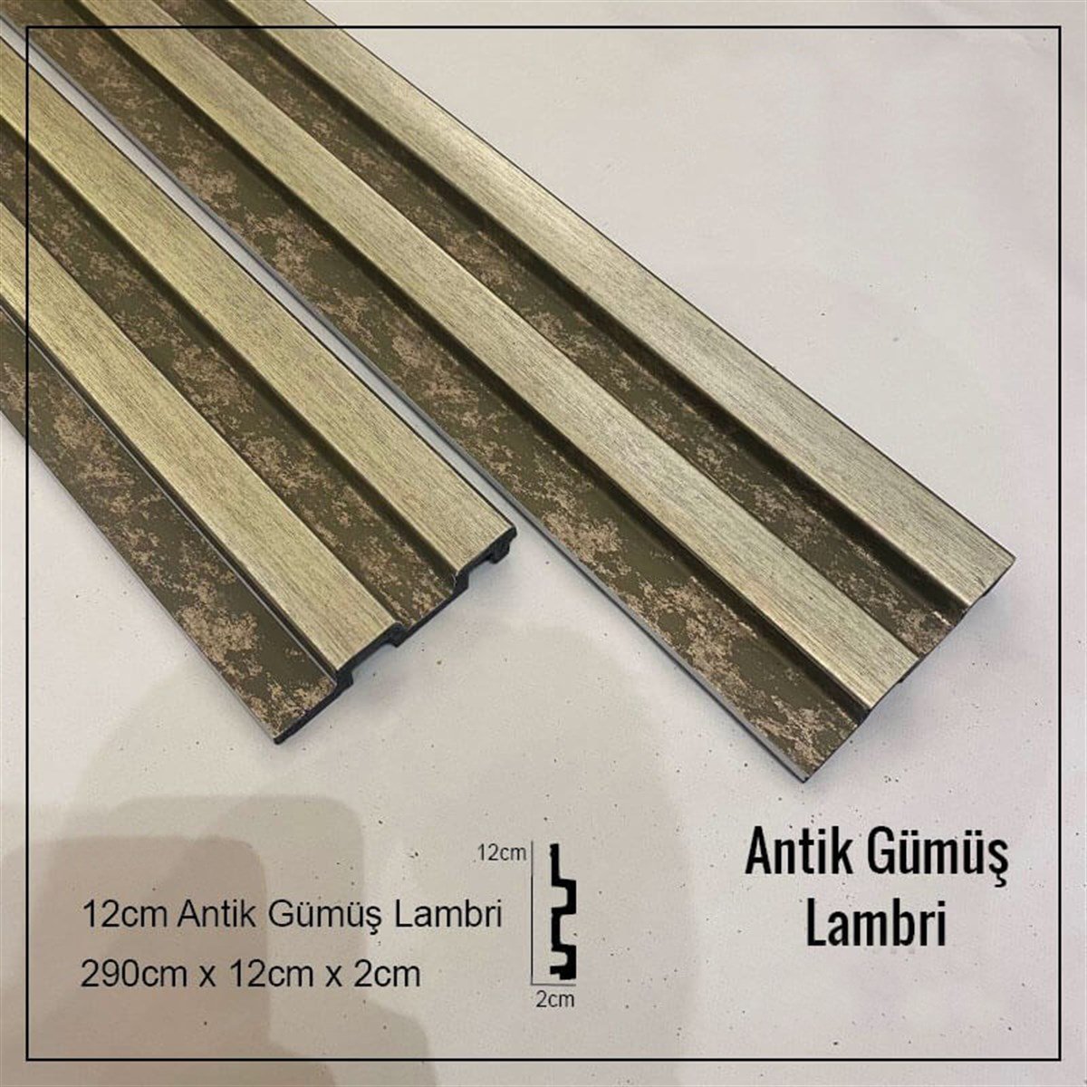 Antik Gümüş Lambri