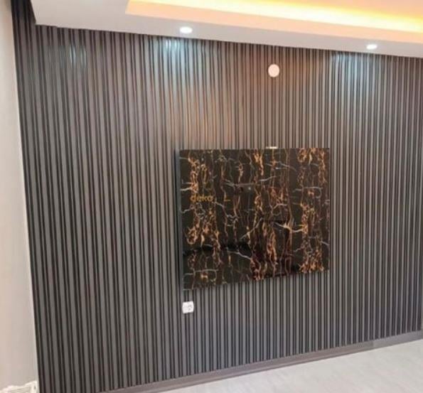 DE120- 12CM Elegance Gri-Siyah Lambri