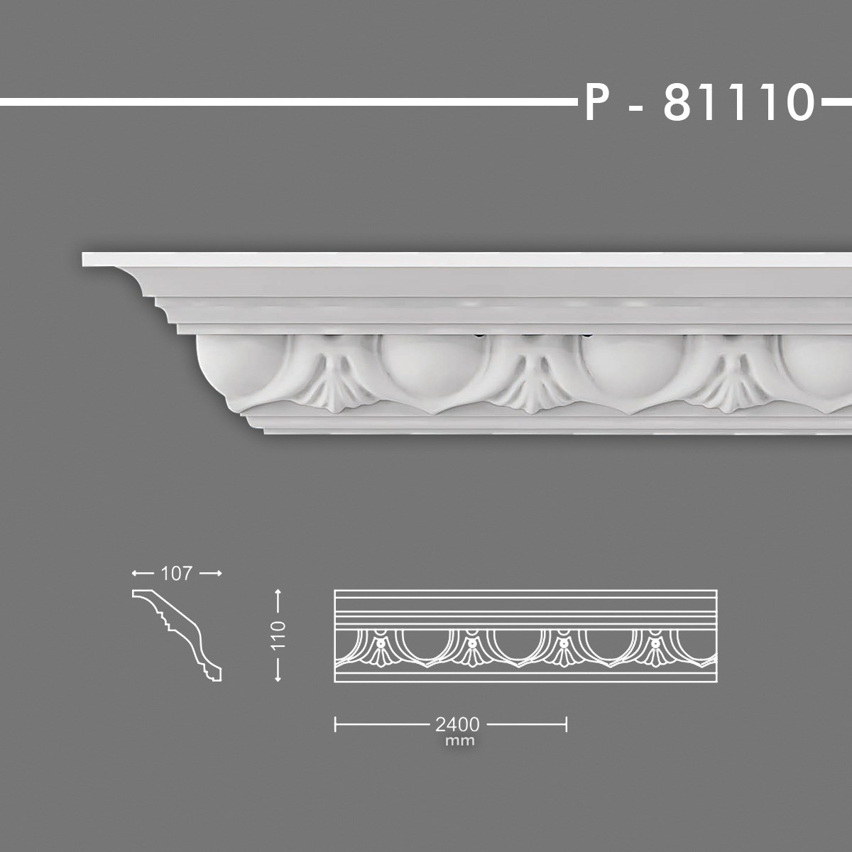 Desenli Kartonpiyer P-81116