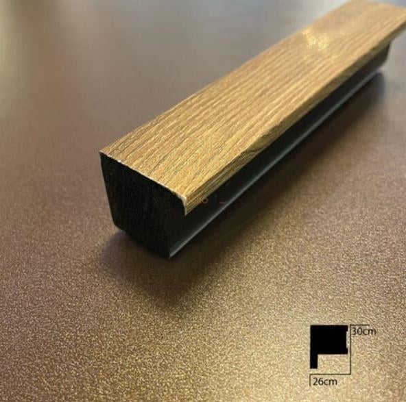 DL120-KKM Kayın Köşe Modülü 3cm