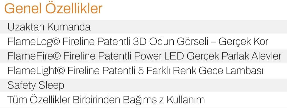ELEKTİRİKLİ ŞÖMİNE 