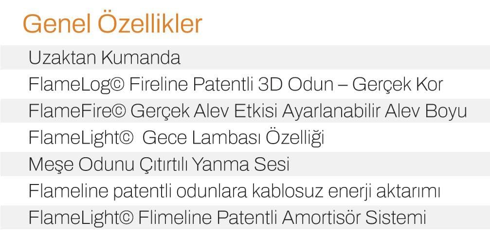 ELEKTİRİKLİ ŞÖMİNE