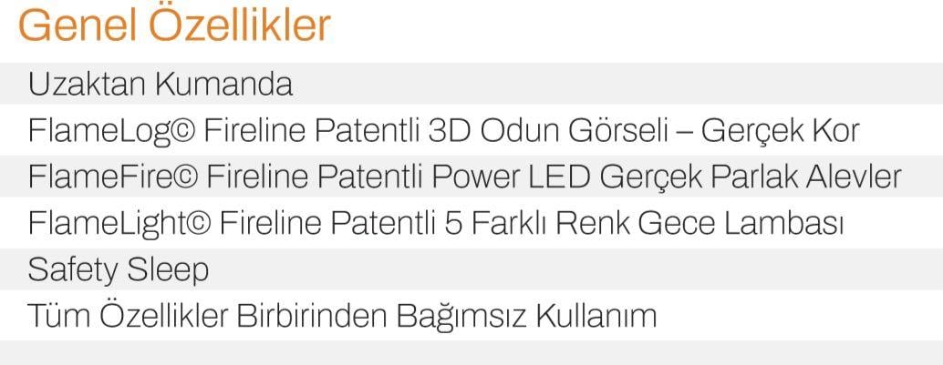 ELEKTİRİKLİ ŞÖMİNE