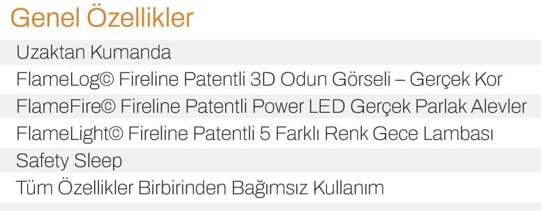 ELEKTİRİKLİ ŞÖMİNE