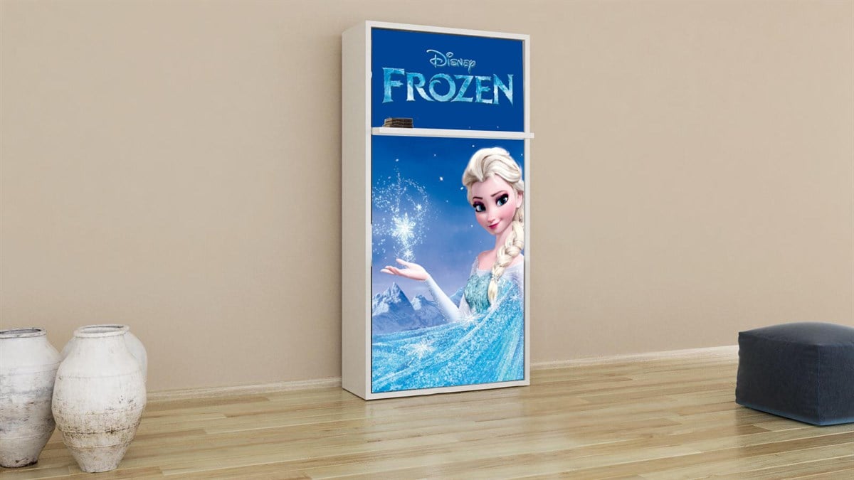 Frozen 90*190cm Dik Açılır Raf Ayaklı