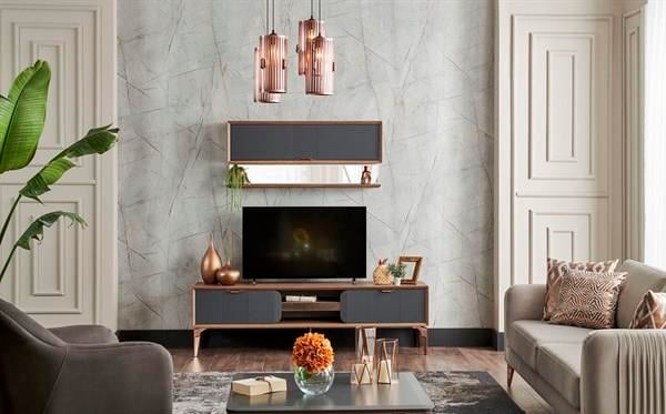 Garneth Tv  Sehpası Antrasit