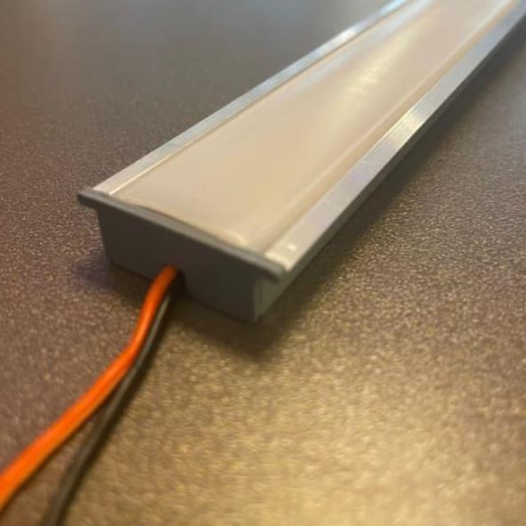 GLED-100 ALÜMİNYUM KASA GÜN IŞIĞI GENİŞ GÖMME IŞIK 100 CM