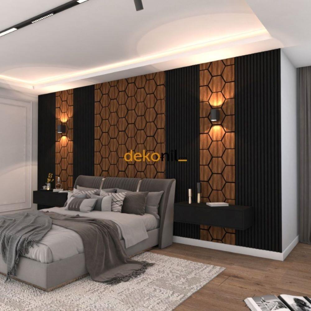 HEXAGON AKUSTİK ALTIGEN BAROK DUVAR PANELİ