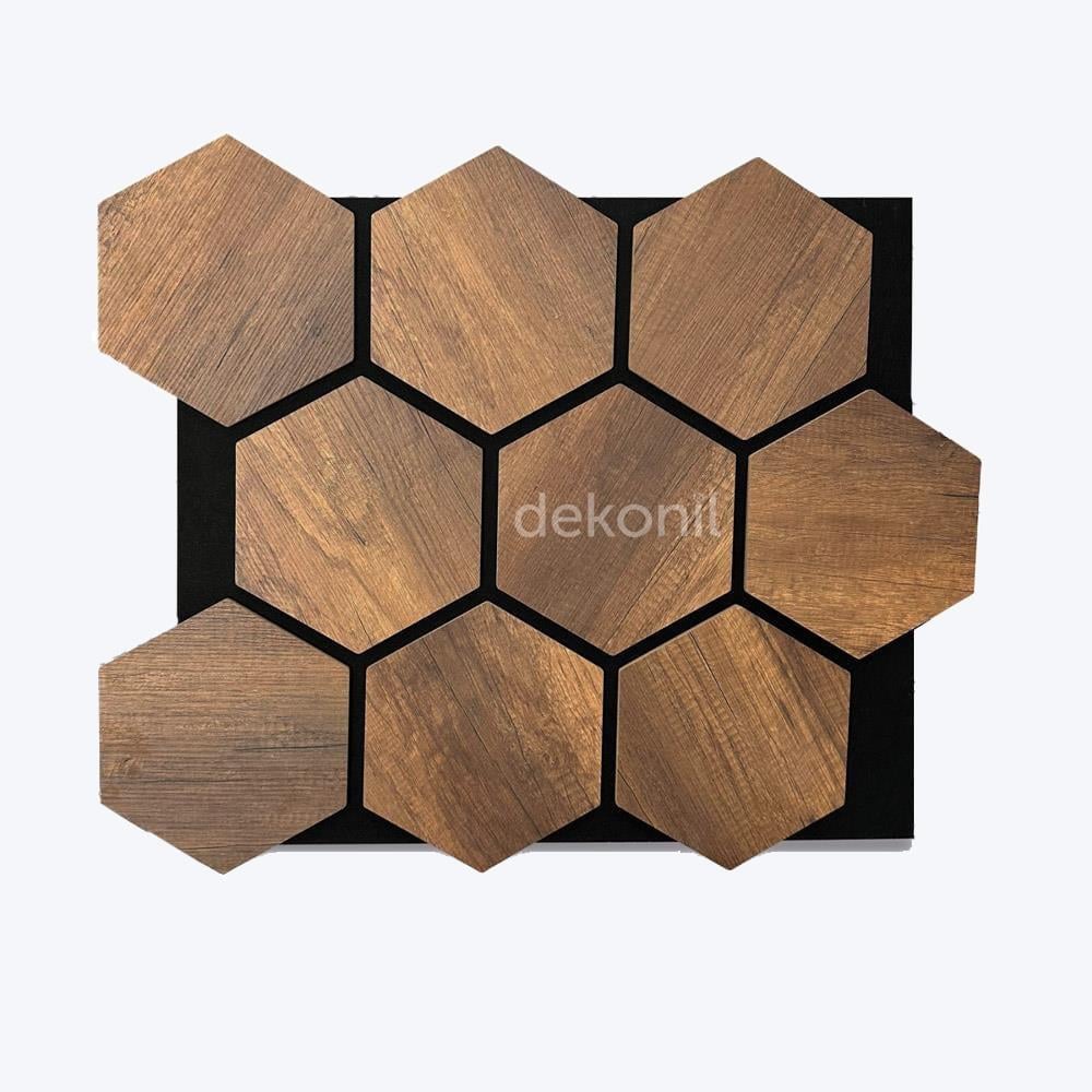 HEXAGON AKUSTİK ALTIGEN BAROK DUVAR PANELİ