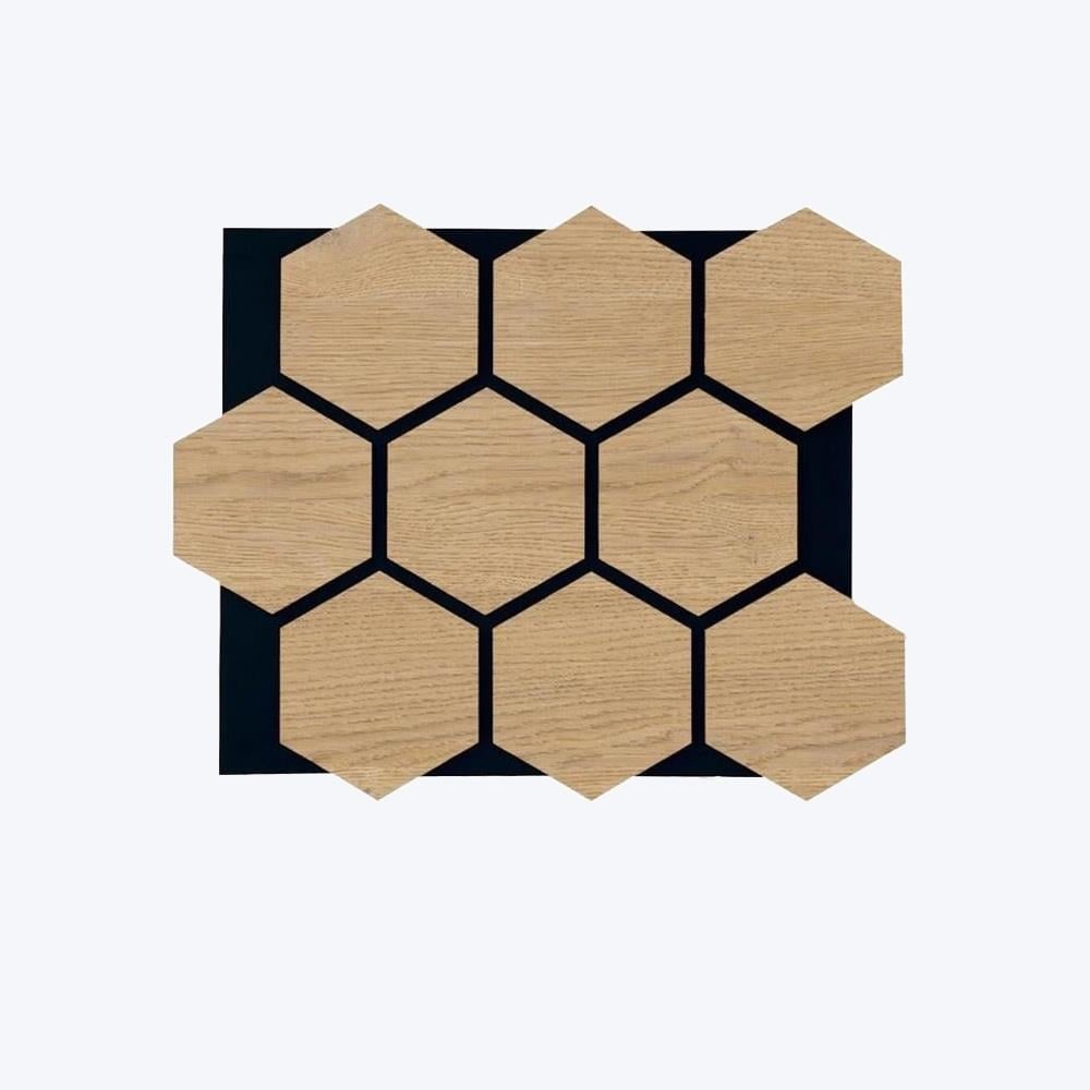 Hexagon Akustik Altıgen Karina Duvar Panel