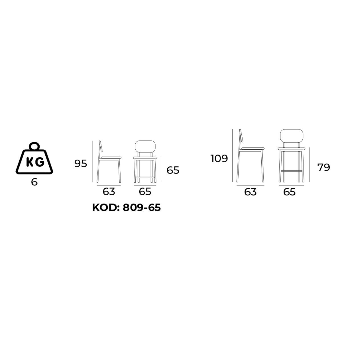 Merlin Bar Sandalyesi