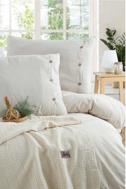 NATURA PAMUKLU ASSOS NEVRESİM TAKIMI