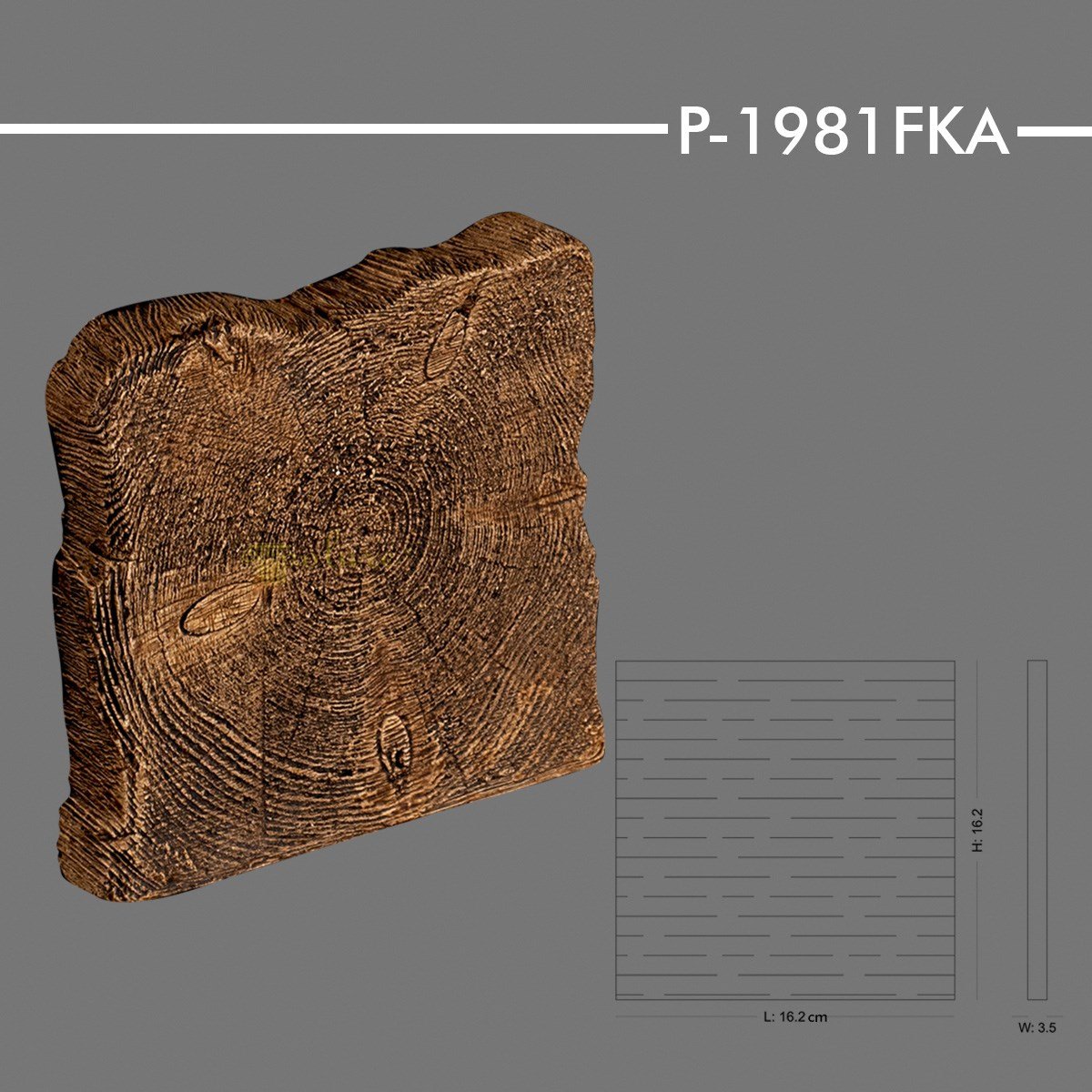 P-1981FKA Ahşap Kiriş Kapağı