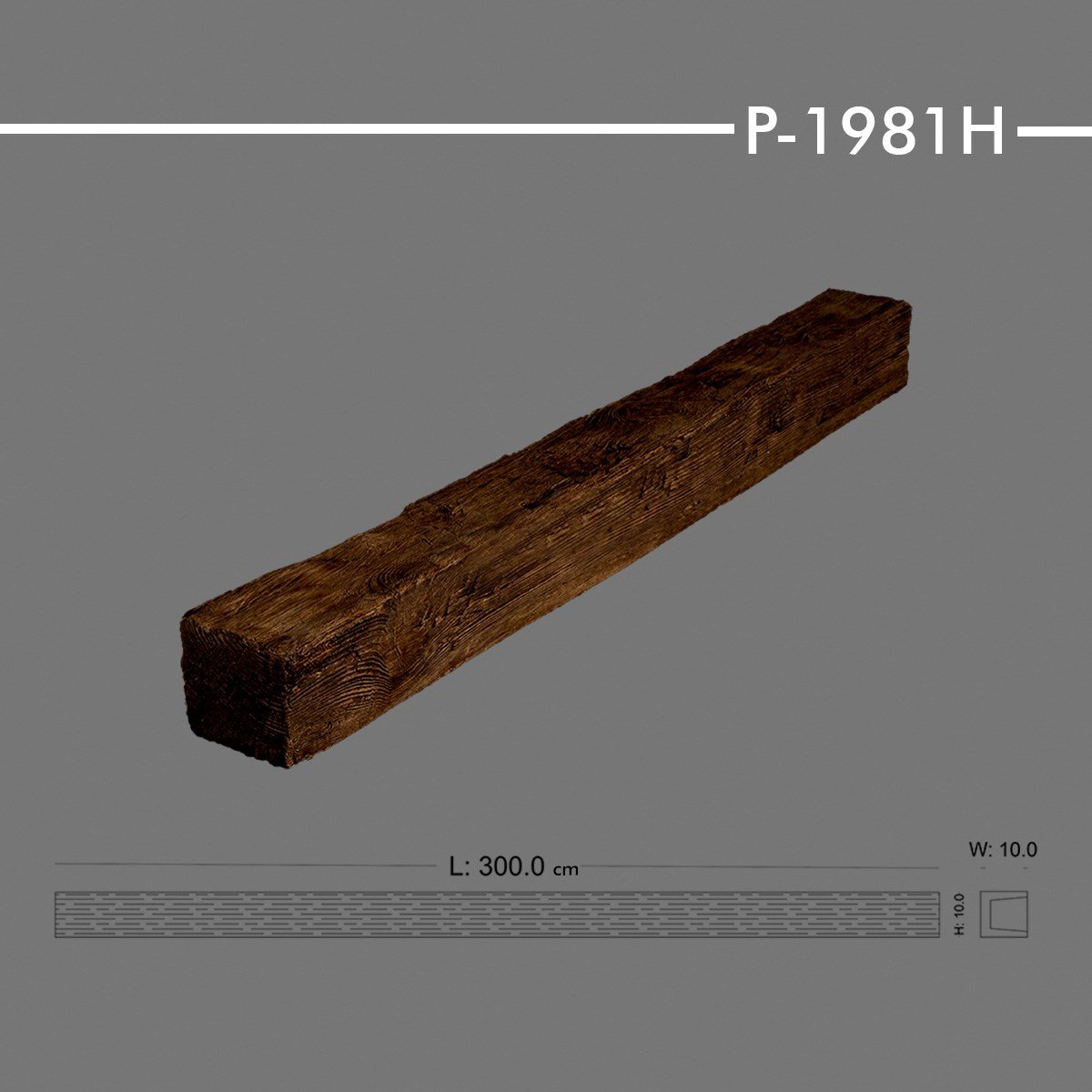 P-1981H Ahşap Kiriş