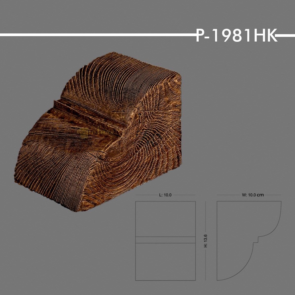 P-1981HK Ahşap Kiriş Payanda