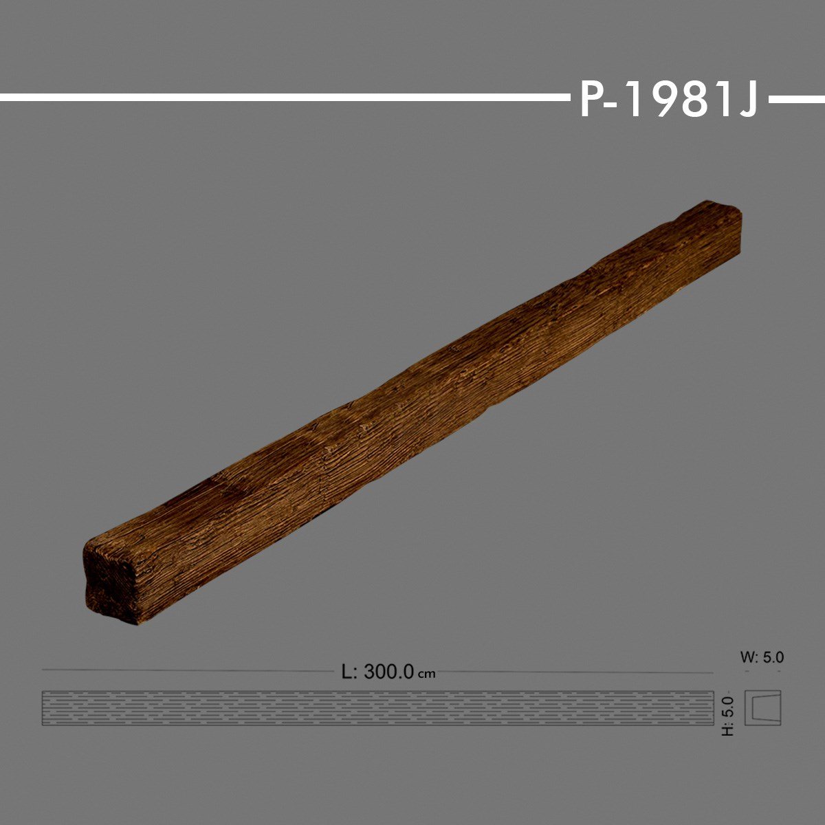 P-1981J Ahşap Kiriş