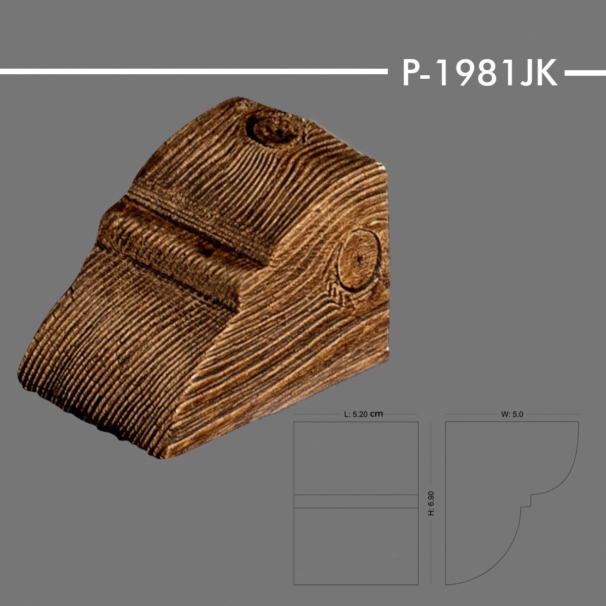 P-1981JK Ahşap Kiriş Payanda