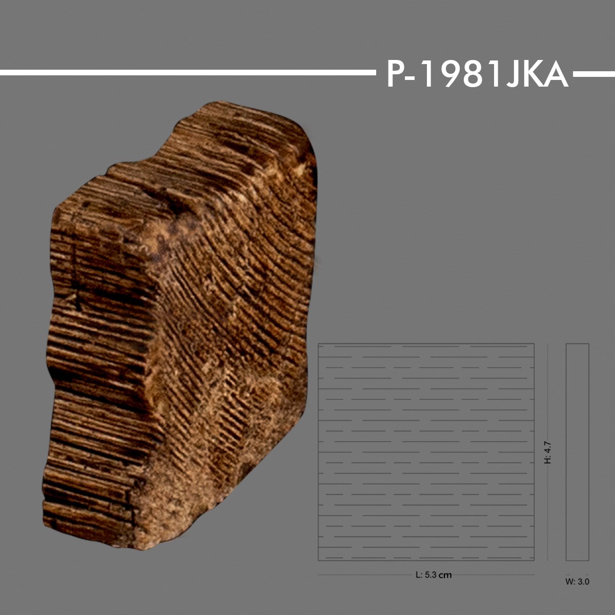 P-1981JKA Ahşap Kiriş Kapağı