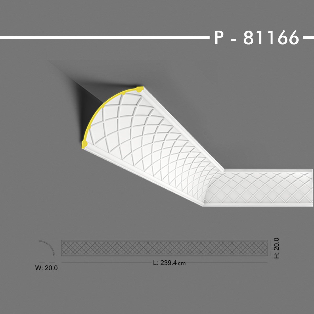 P-81166 Desenli Kartonpiyer