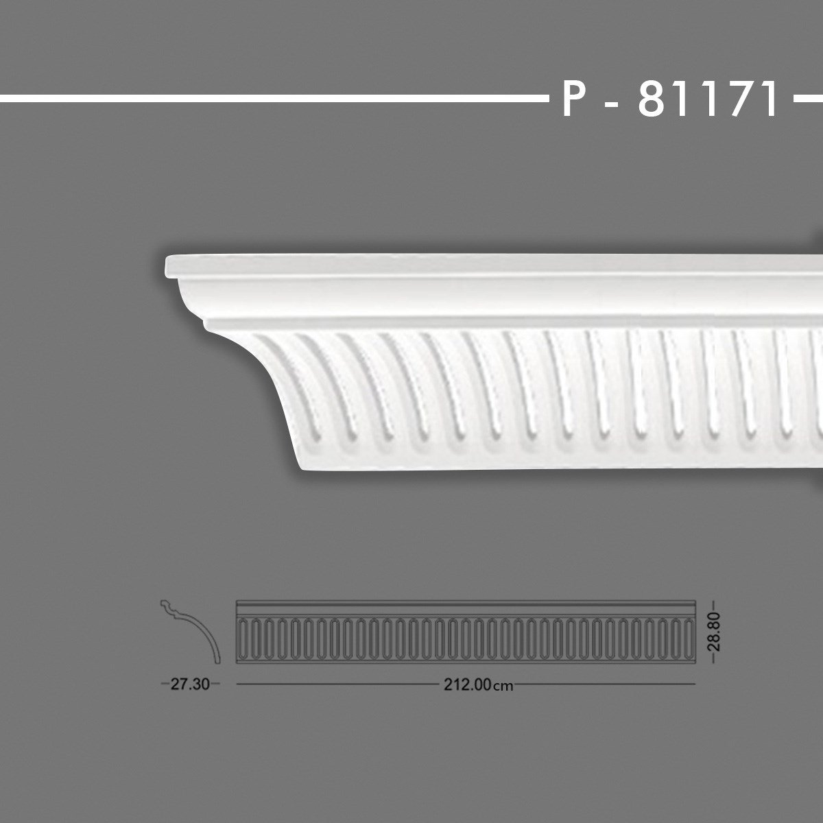 P-81171 Desenli Kartonpiyer
