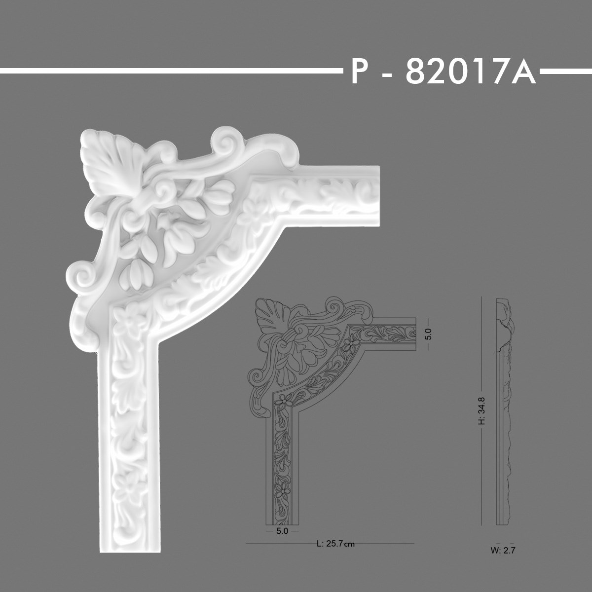 P-82017A Desen Çıta Köşe
