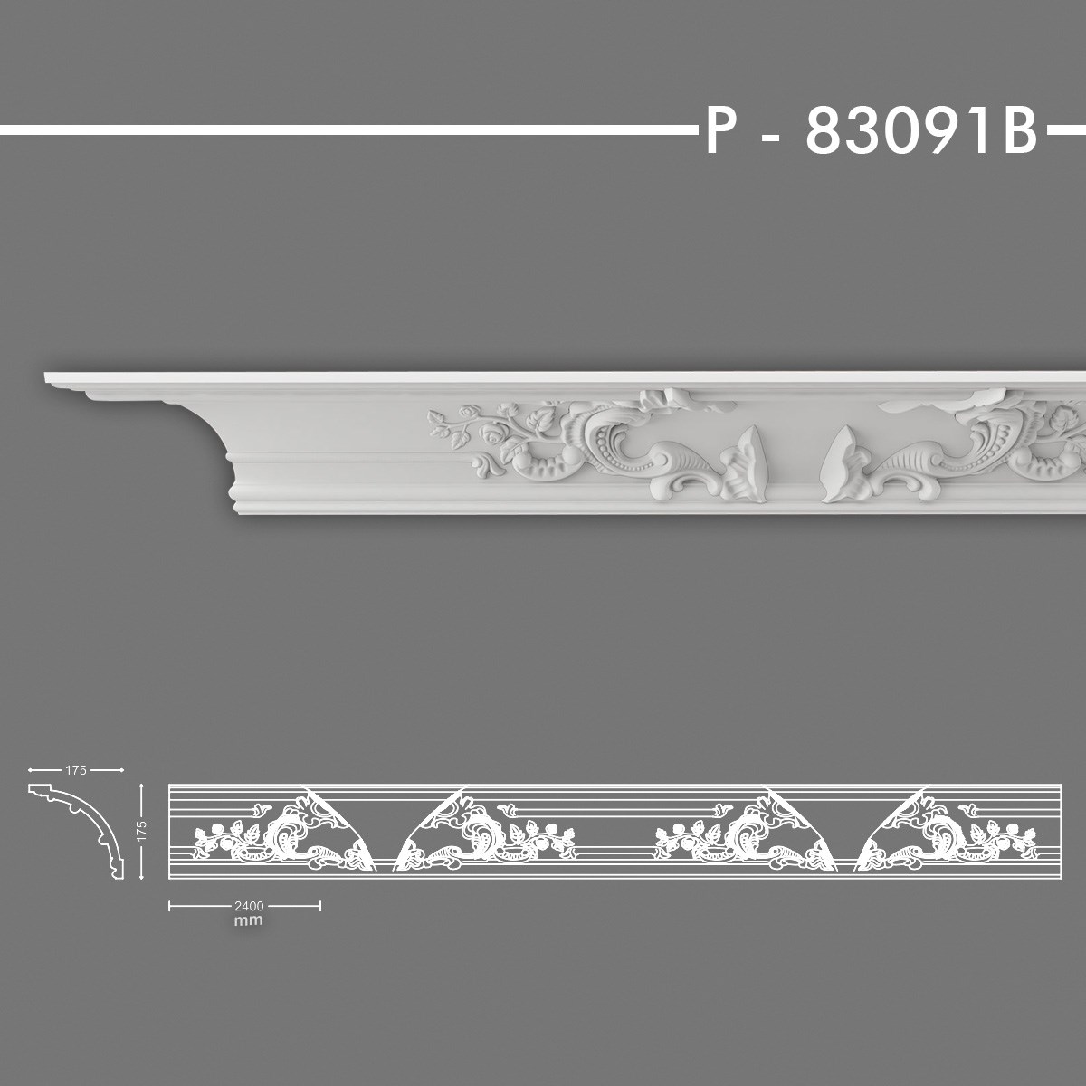 P-83091B Desenli Kartonpiyer
