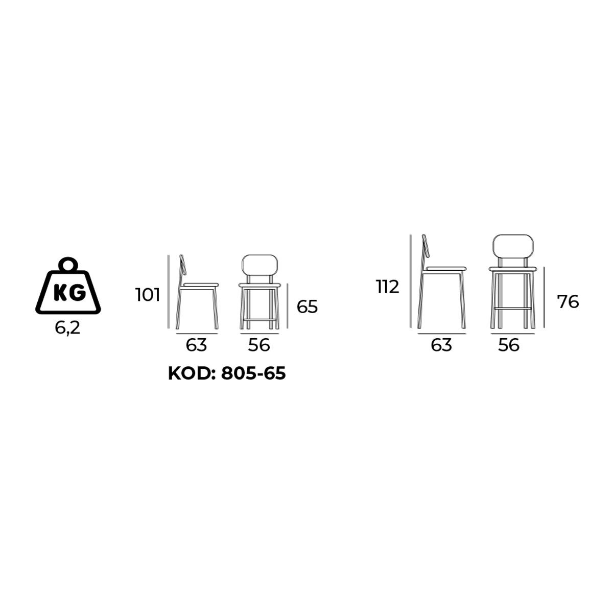 Solaris Bar Sandalyesi