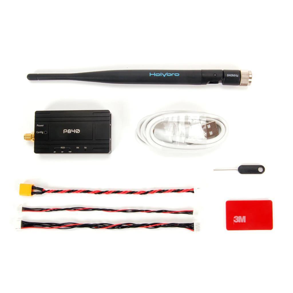 TELEMETRİLERHOLYBRO Holybro P840 Microhard Uzun Menzilli Radyo Telemetri Seti Telemetry Radio (1 Adet)
