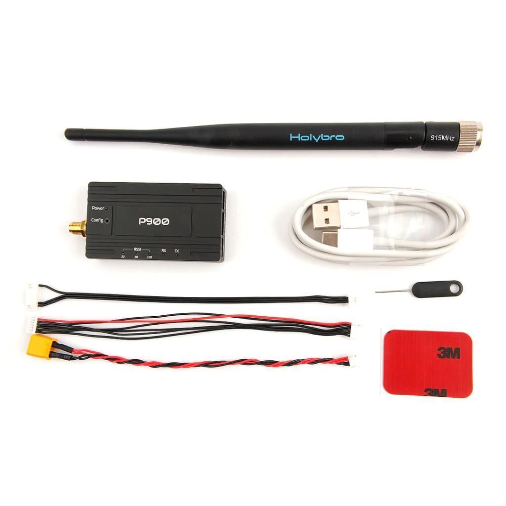 TELEMETRİLERHOLYBRO Holybro P900 Microhard Uzun Menzilli Radyo Telemetri Seti Telemetry Radio (1 Adet)