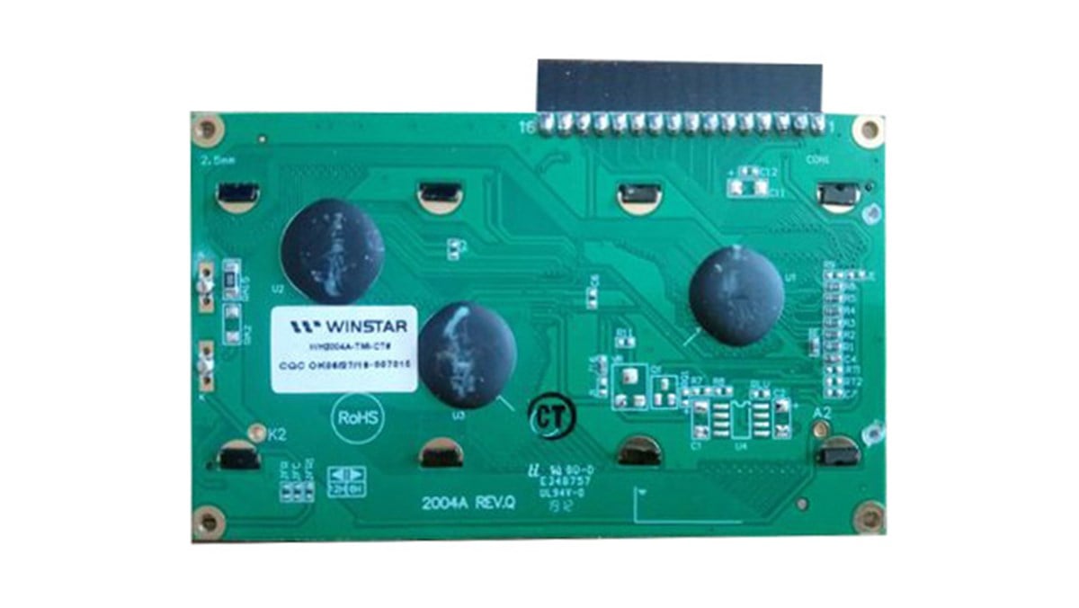 Karakter LCD Ekran WH2004A-TMI-CT 2004A REV.QELEKTRONİK EKİPMANLARWINSTARKarakter LCD Ekran WH2004A-TMI-CT 2004A REV.Q