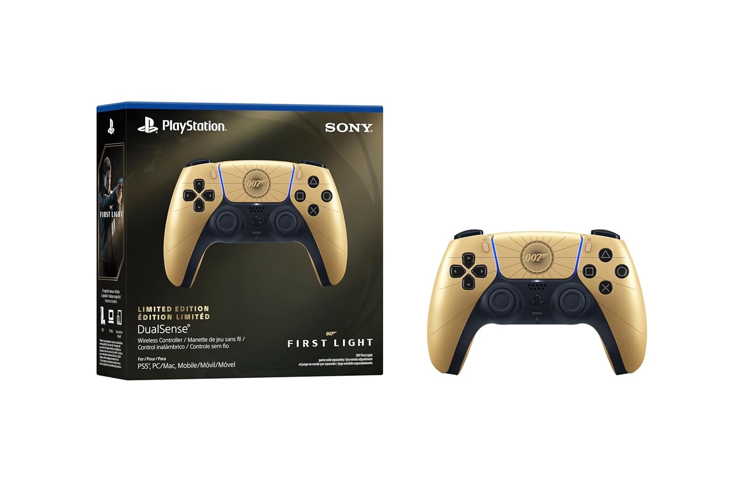  PlayStation DualSense Wireless Controller 007 First Light Limited Edition