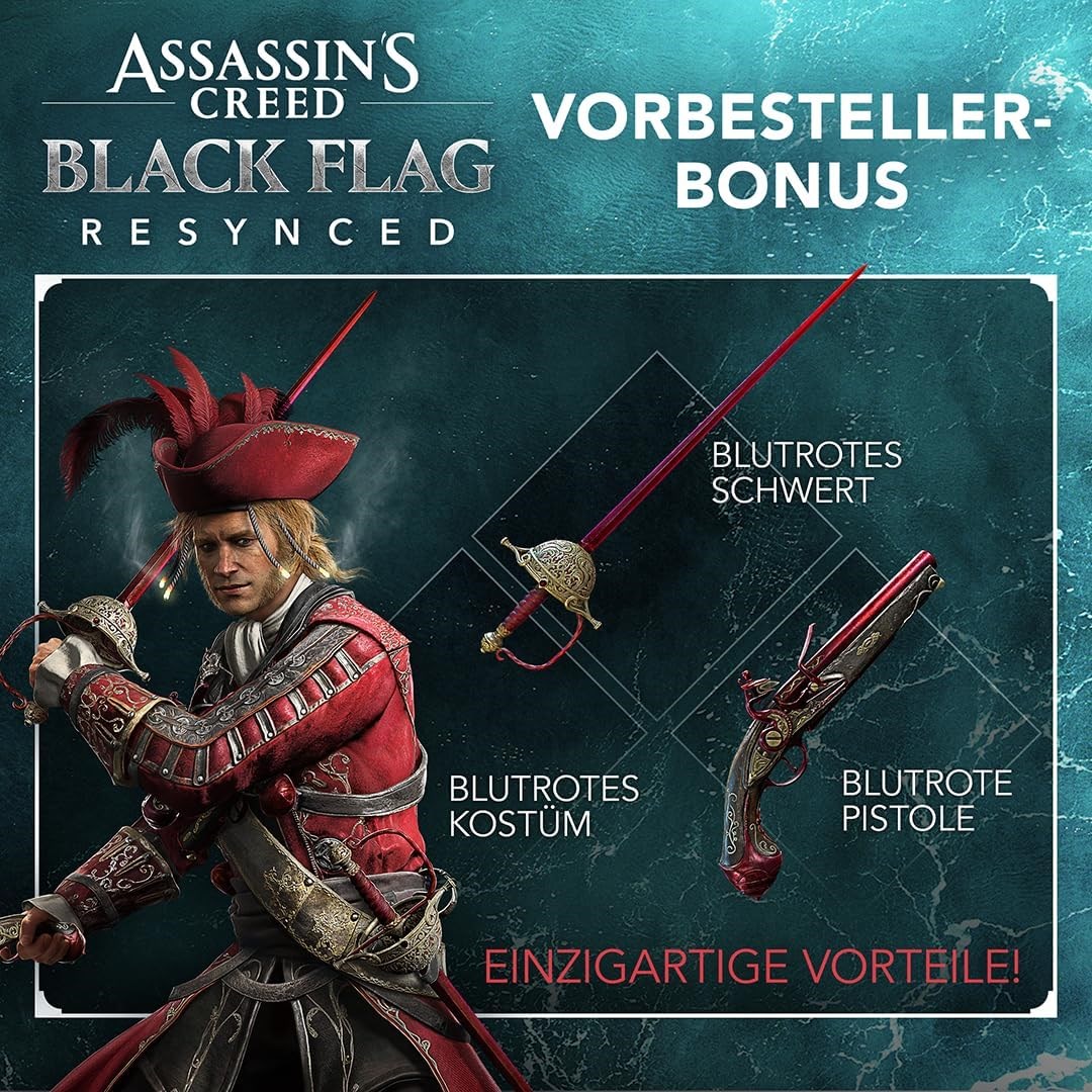 Assassin's Creed Black Flag Resynced Launch Edition Ps5