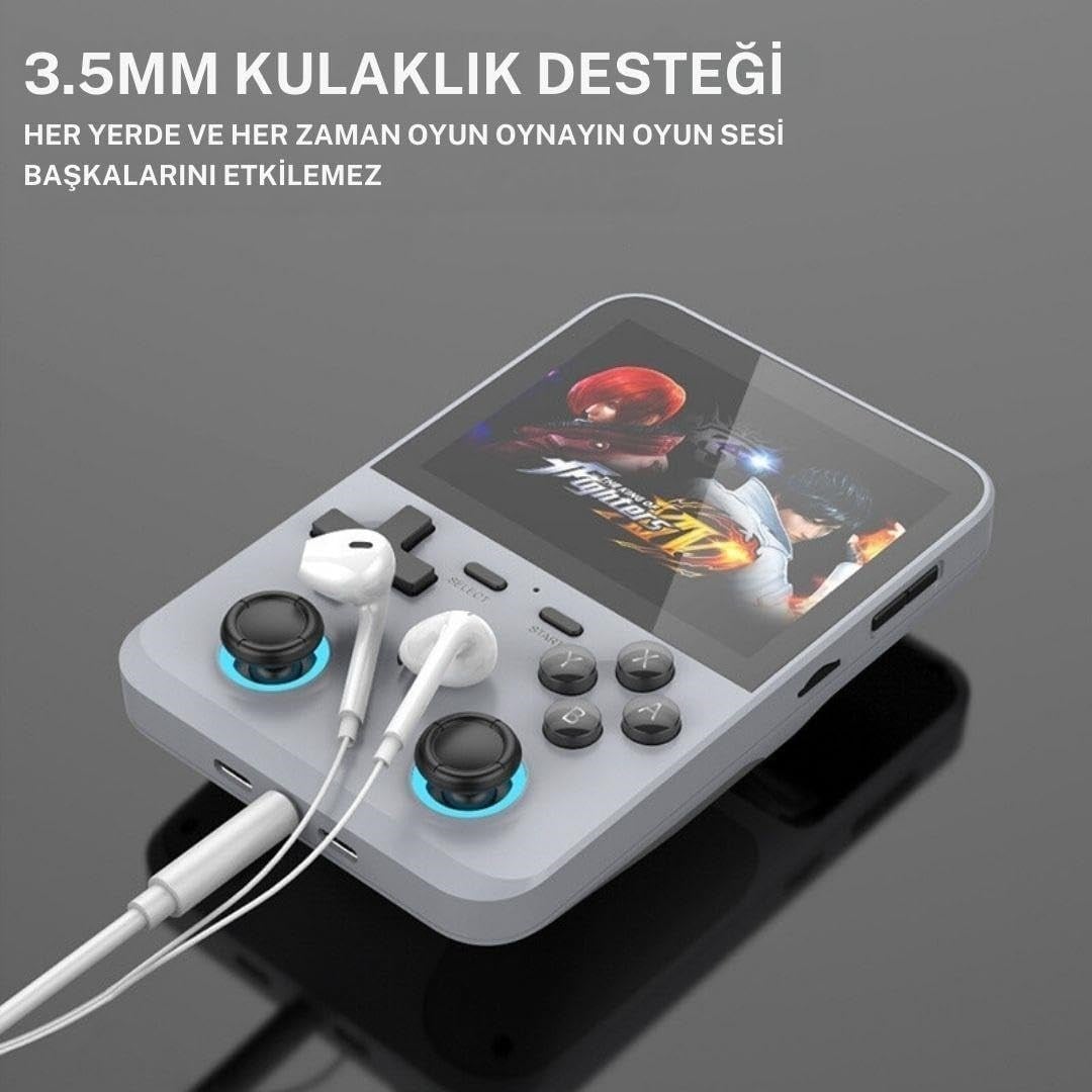 D007 Plus Android Taşınabilir Retro El Atarisi Game Oyun Konsolu