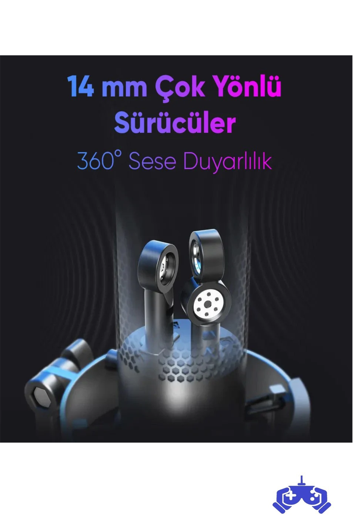 Fifine Ampligame A9 RGB USB Mikrofon Yayıncı ve Oyunculara Özel Bilgisayar Mikrofonu